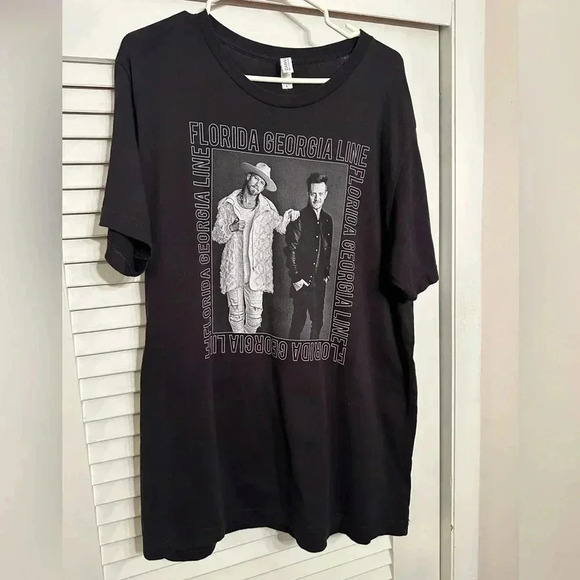 2018 Florida georgia line FGL t-shirt concert size XL tour short sleeve - Picture 1 of 4